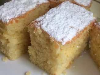 Bakine jogurt šnite