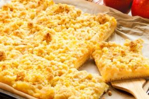 Pita od jabuka s mrvičastim tijestom - originalni njemački recept