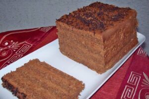 GABON TORTA: Odlično će pasati uz jaku crnu kavu!