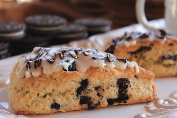 Oreo kolač - Oreo cookies scones