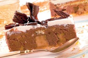Banana split torta