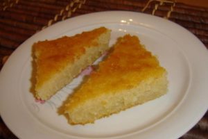 Banana puding kolač