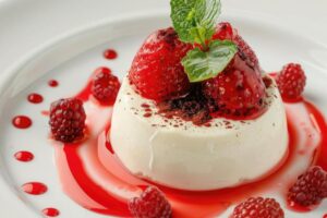 Panna cotta s jagodama