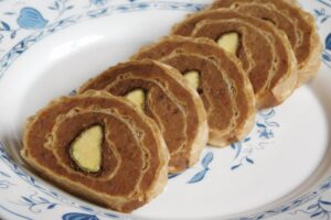 Rolada s krem bananicama