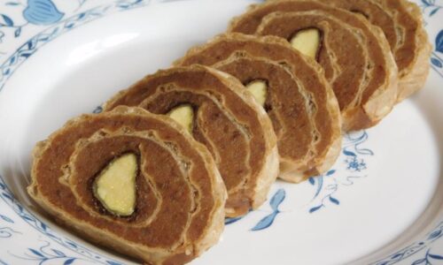 Rolada s krem bananicama